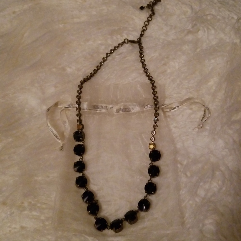 Sorrelli Black and Pink Necklace